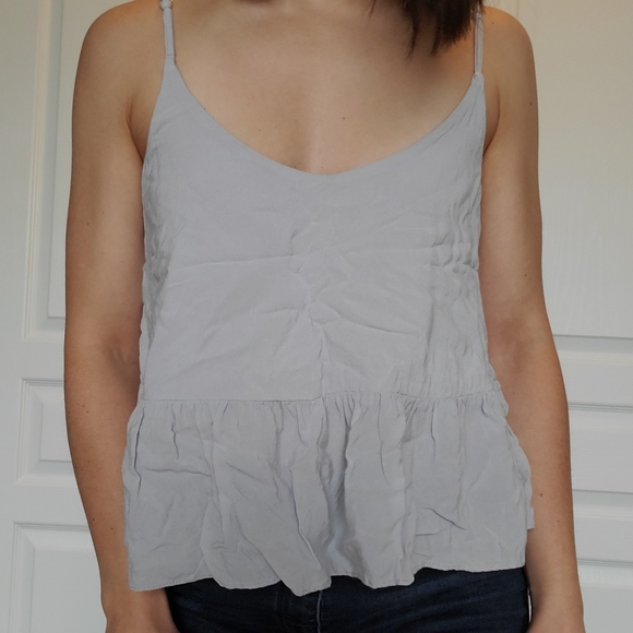 Topshop flowy spaghetti strap tank top camisole - Picture 3 of 7